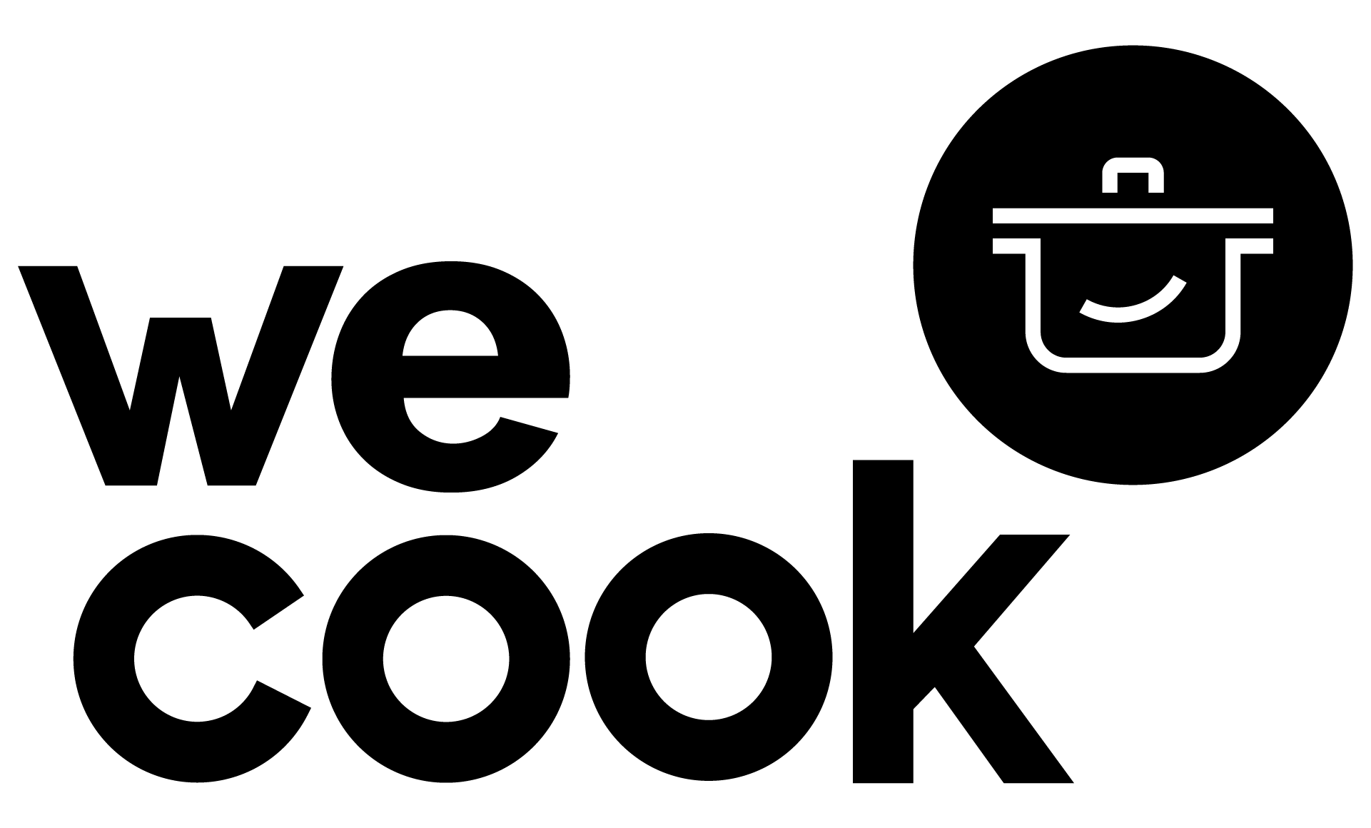 Wecook · μαύρο σε cream